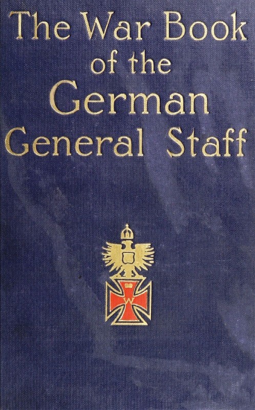 جلد کتاب The War Book of the German General Staff