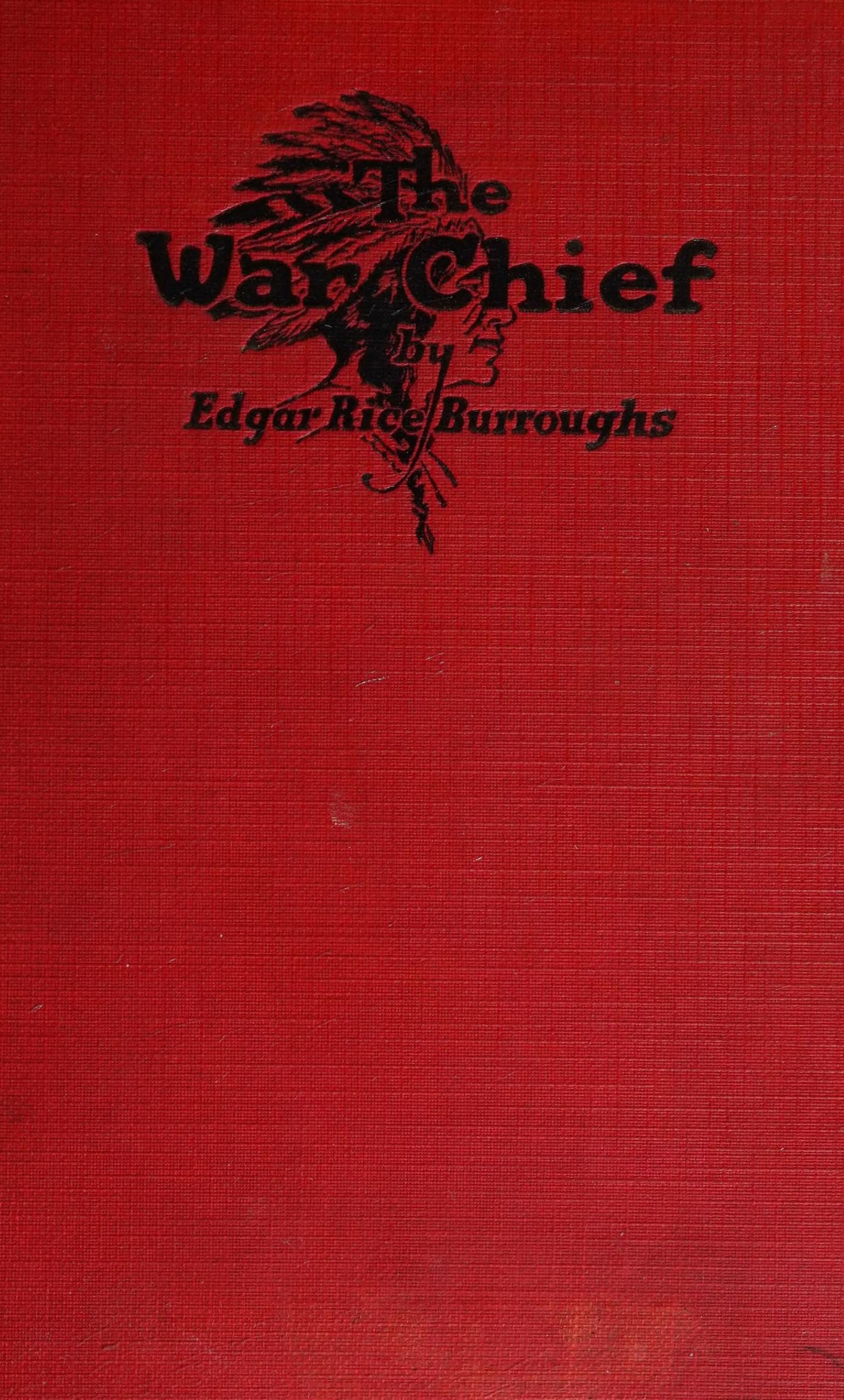 جلد کتاب The War Chief
