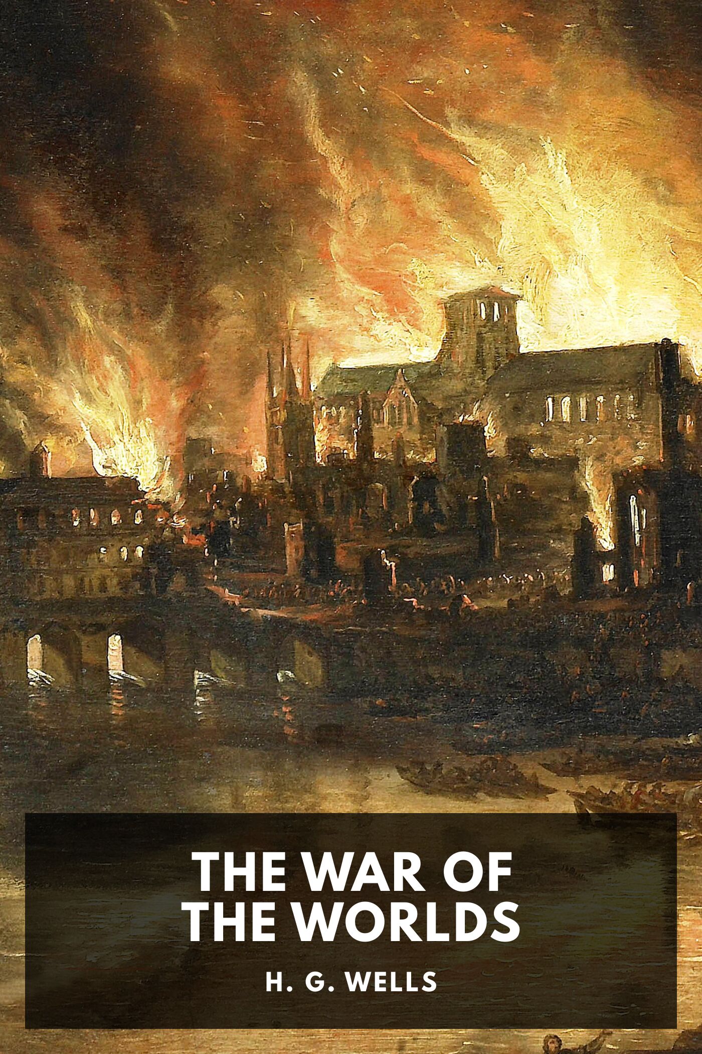 جلد کتاب The War of the Worlds