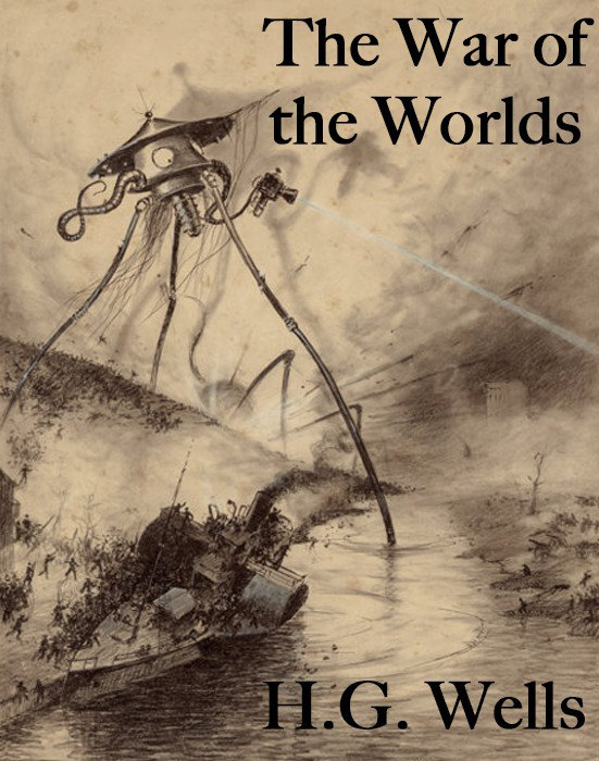 جلد کتاب The War of the Worlds