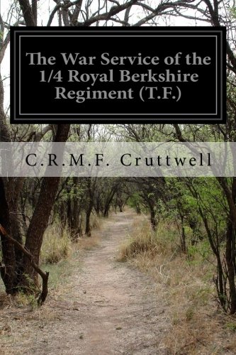جلد کتاب The War Service of the 1/4 Royal Berkshire Regiment