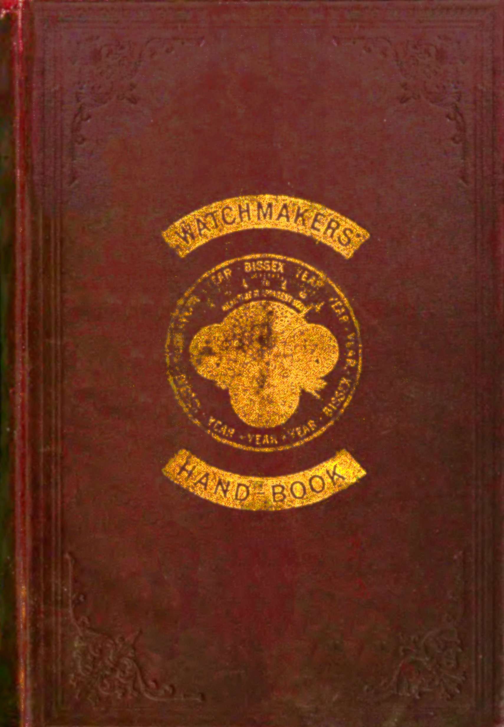 جلد کتاب The Watchmakers' Hand Book