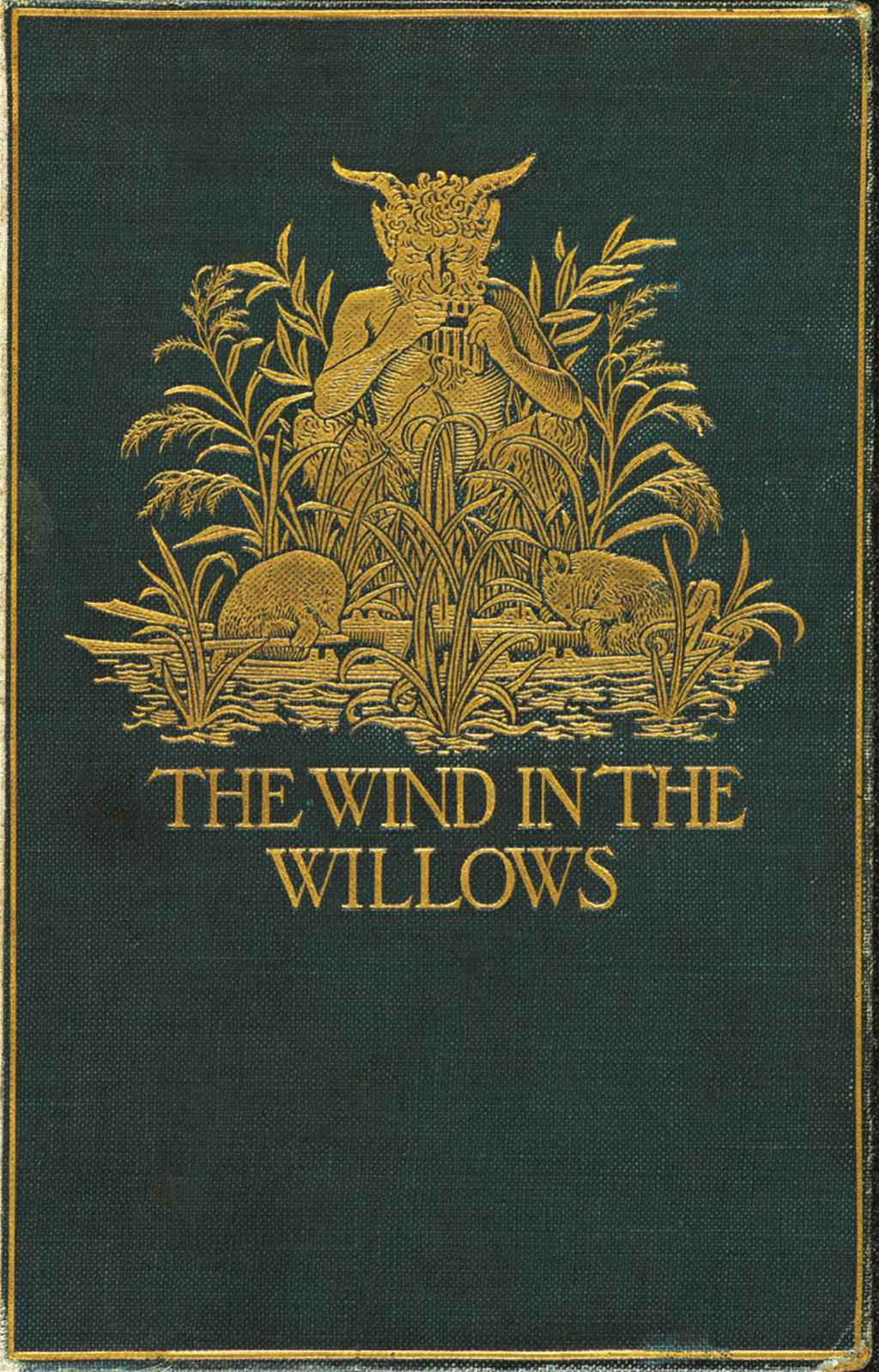 جلد کتاب The Wind in the Willows