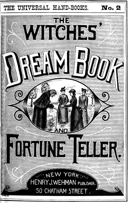 جلد کتاب The Witches' Dream Book; and Fortune Teller