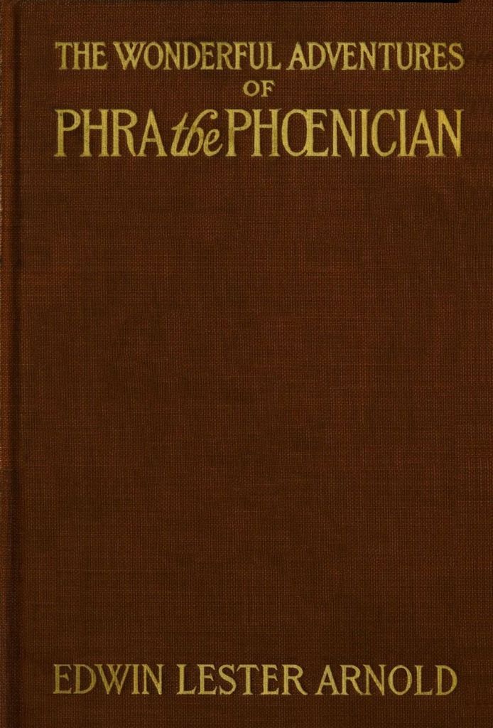 جلد کتاب The Wonderful Adventures of Phra the Phoenician