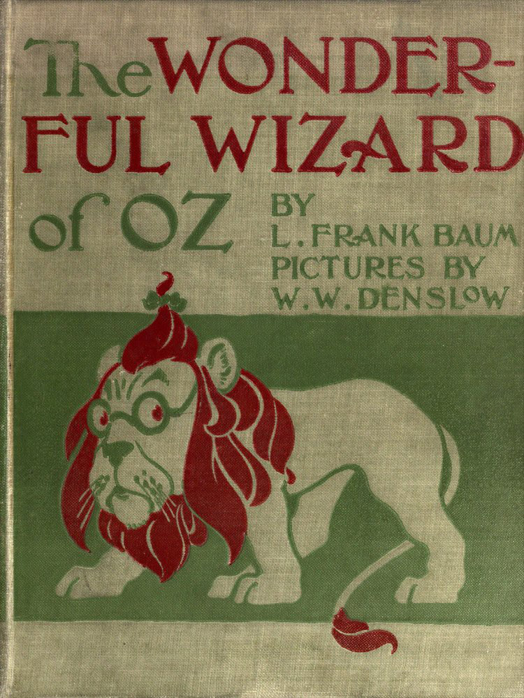 جلد کتاب The Wonderful Wizard of Oz