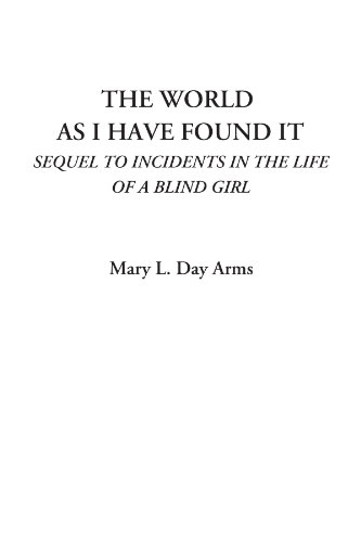 جلد کتاب The World As I Have Found It