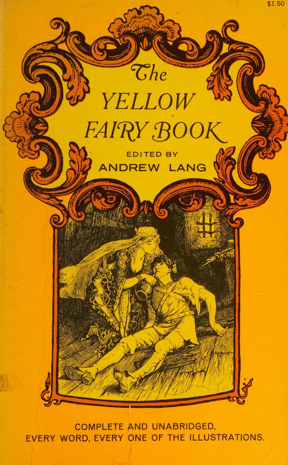 جلد کتاب The Yellow Fairy Book