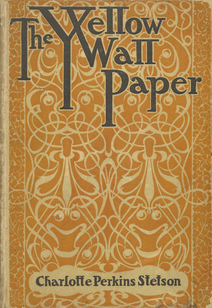جلد کتاب The Yellow Wallpaper