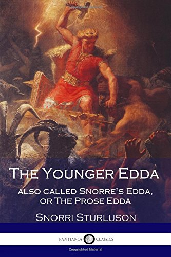 جلد کتاب The Younger Edda; also called Snorre's Edda, or The Prose Edda