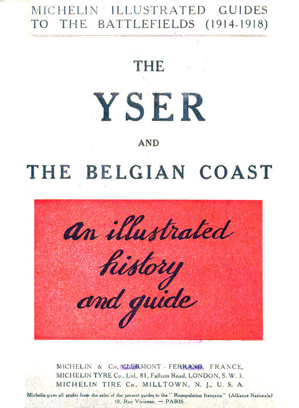 جلد کتاب The Yser and the Belgian Coast