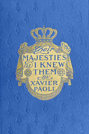 جلد کتاب Their Majesties as I Knew Them