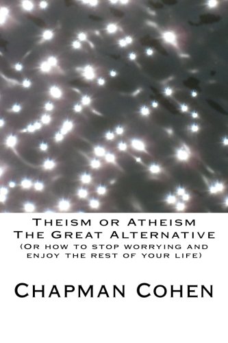 جلد کتاب Theism or Atheism