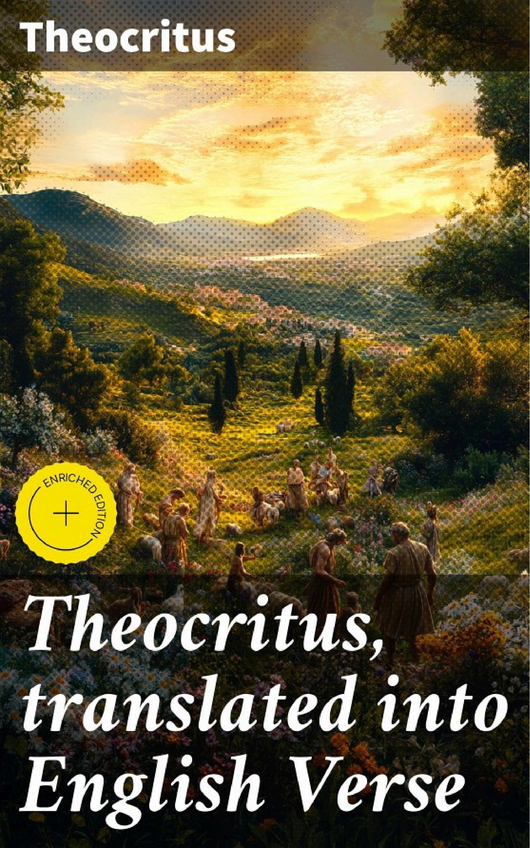 جلد کتاب Theocritus, Translated into English Verse