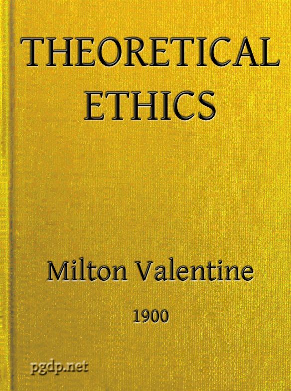 جلد کتاب Theoretical Ethics