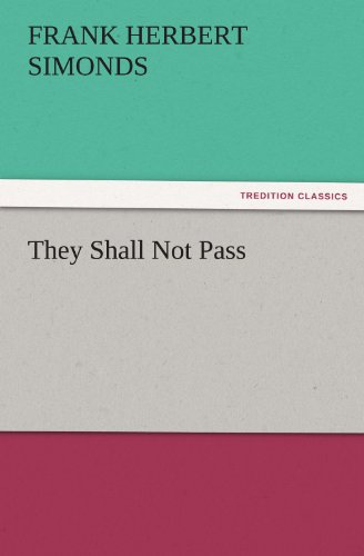جلد کتاب They Shall Not Pass