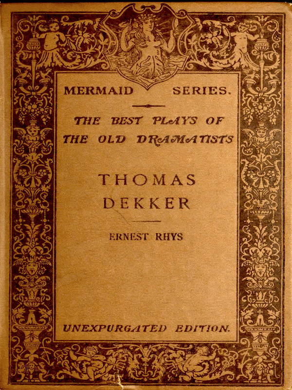 جلد کتاب Thomas Dekker