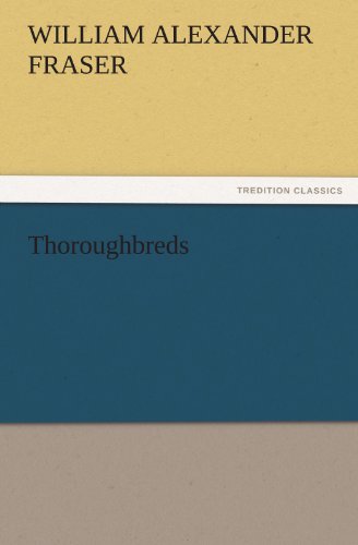 جلد کتاب Thoroughbreds