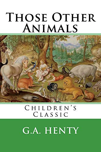 جلد کتاب Those Other Animals