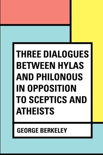 جلد کتاب Three Dialogues Between Hylas and Philonous