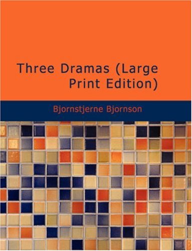 جلد کتاب Three Dramas