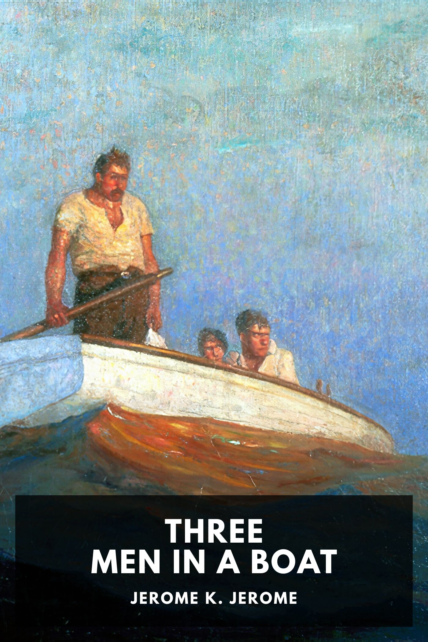 جلد کتاب Three Men in a Boat (To Say Nothing of the Dog)