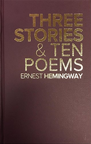 جلد کتاب Three Stories & Ten Poems