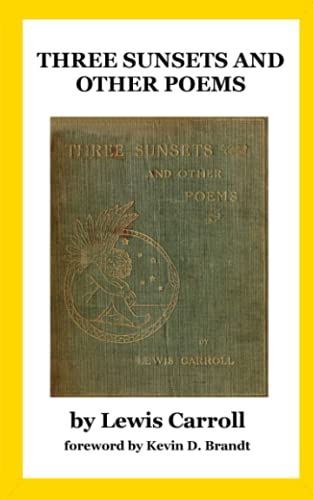 جلد کتاب Three Sunsets and Other Poems