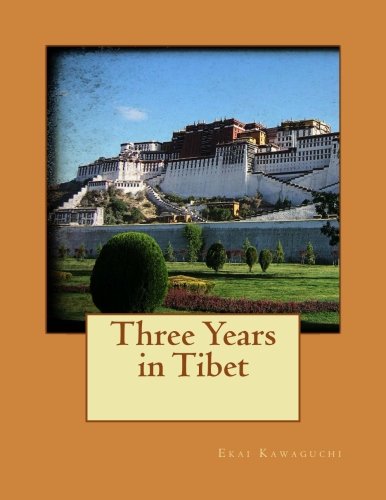 جلد کتاب Three Years in Tibet