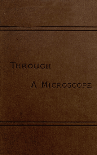 جلد کتاب Through a Microscope