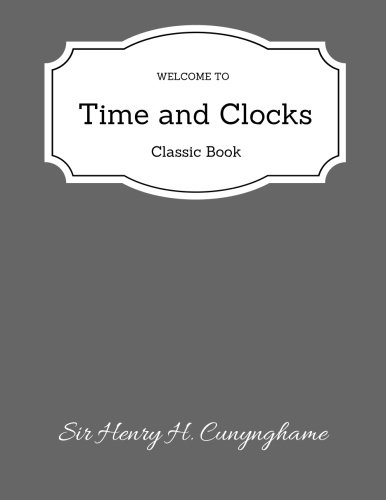 جلد کتاب Time and Clocks