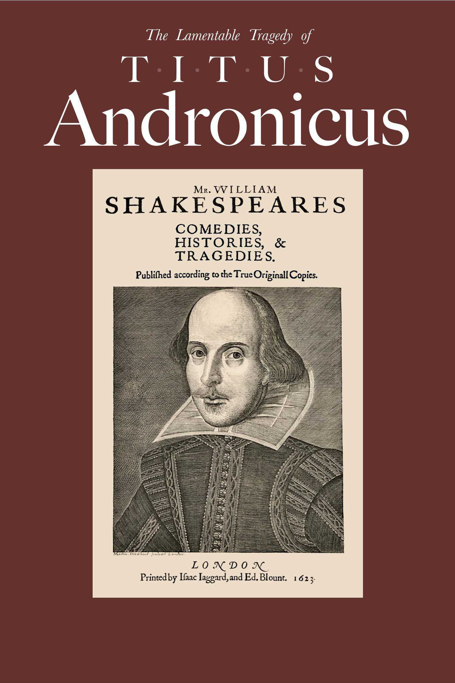 جلد کتاب Titus Andronicus