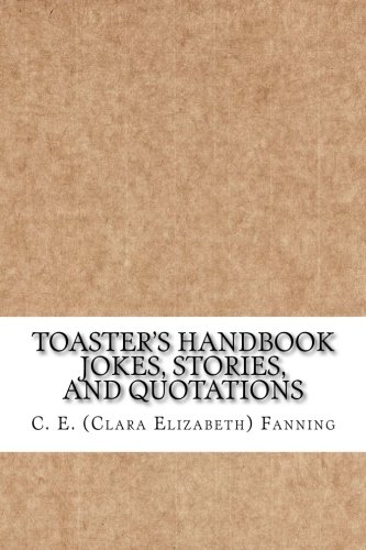 جلد کتاب Toaster's Handbook: Jokes, Stories, and Quotations
