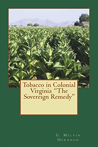 جلد کتاب Tobacco in Colonial Virginia