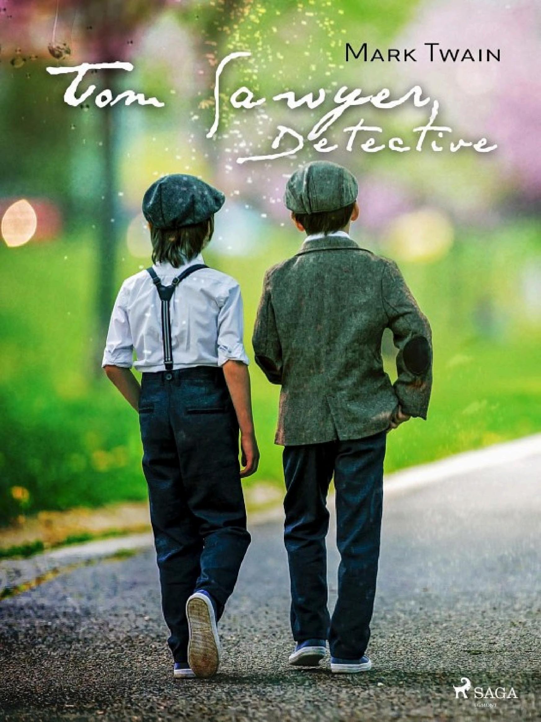 جلد کتاب Tom Sawyer, Detective