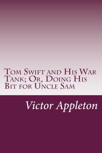 جلد کتاب Tom Swift and His War Tank