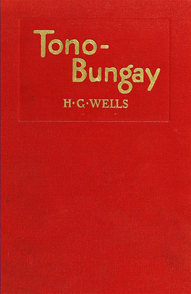 جلد کتاب Tono-Bungay