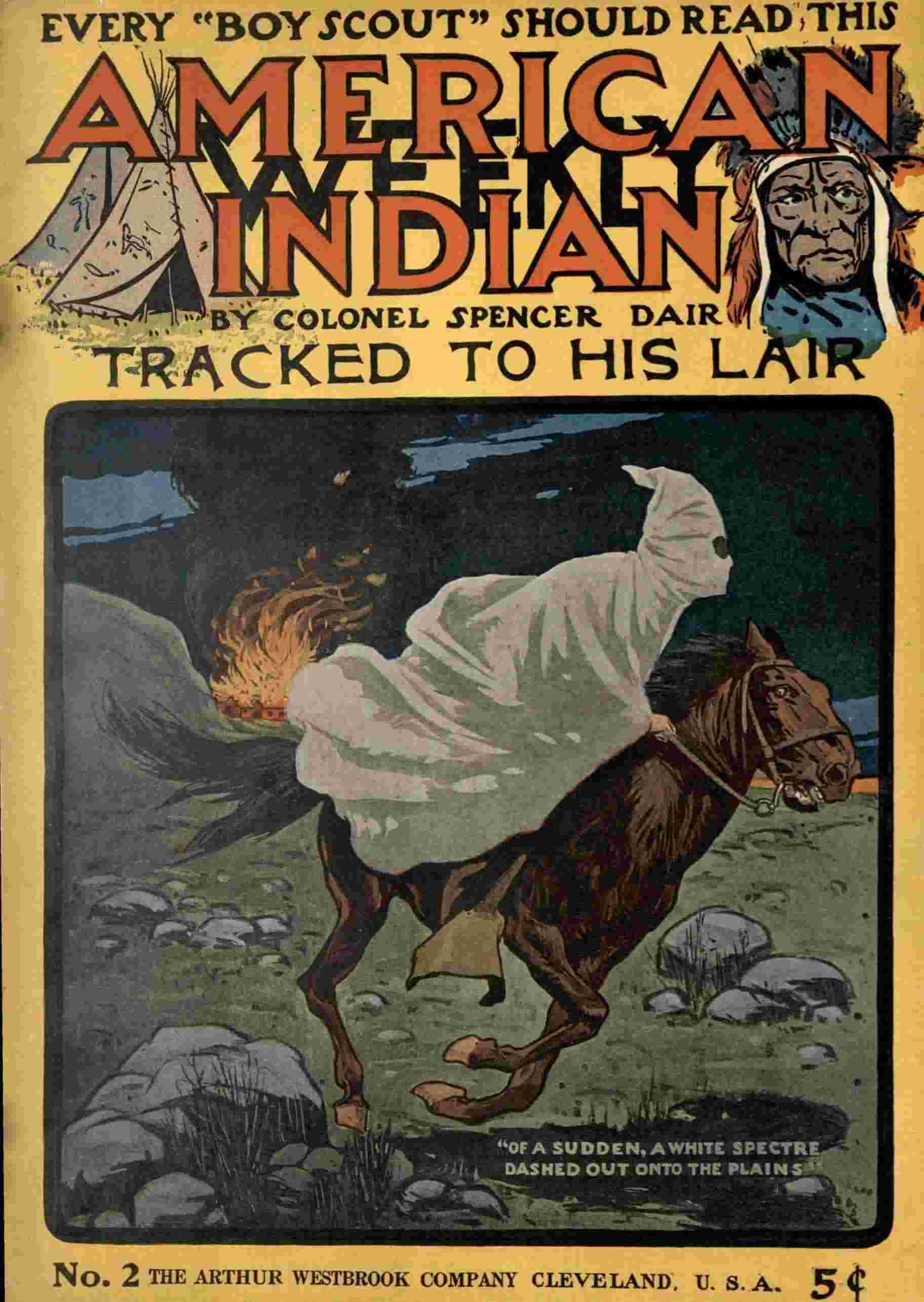 جلد کتاب Tracked to His Lair; or, The Pursuit of the Midnight Raider