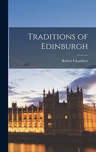 جلد کتاب Traditions of Edinburgh