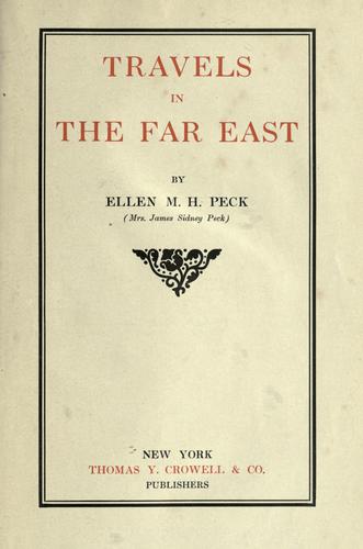 جلد کتاب Travels in the Far East