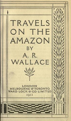 جلد کتاب Travels on the Amazon