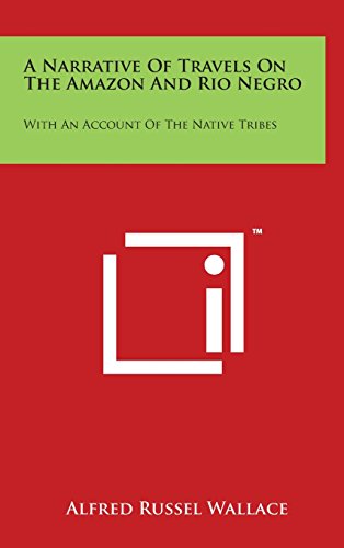 جلد کتاب A Narrative of Travels on the Amazon and Rio Negro