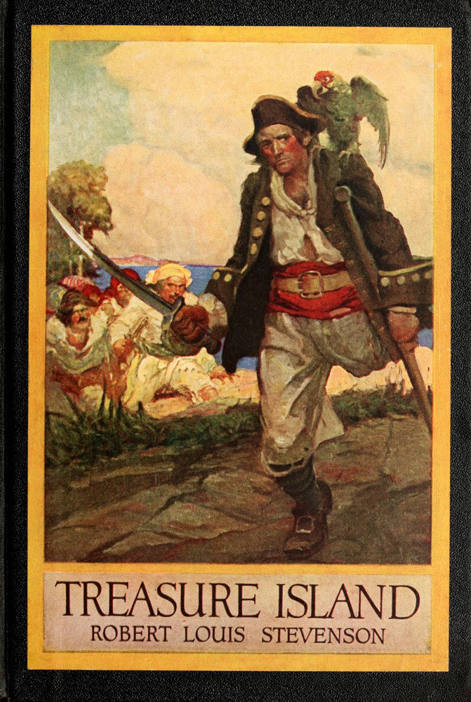جلد کتاب Treasure Island
