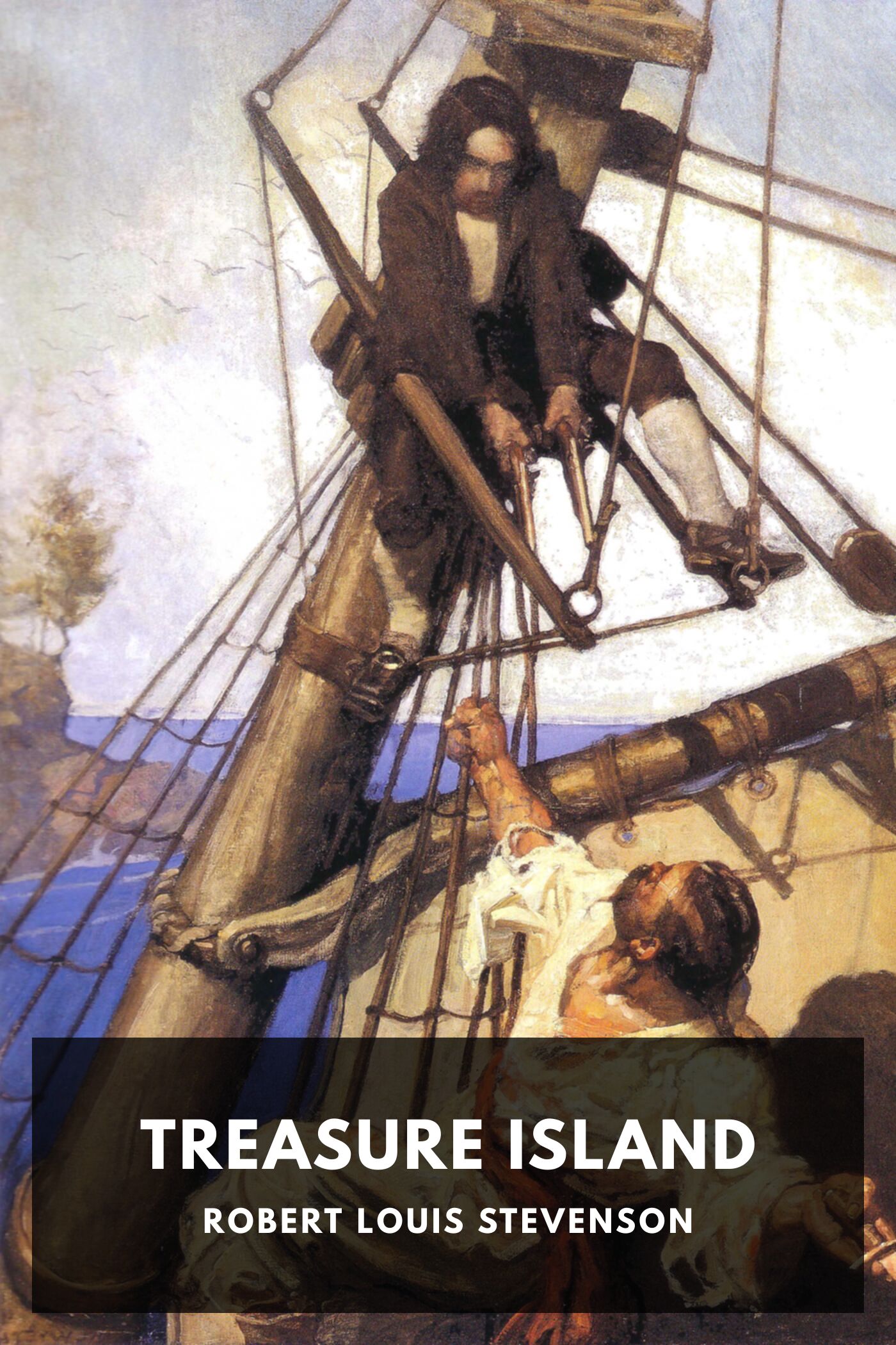 جلد کتاب Treasure Island