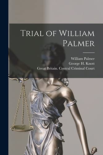 جلد کتاب Trial of William Palmer