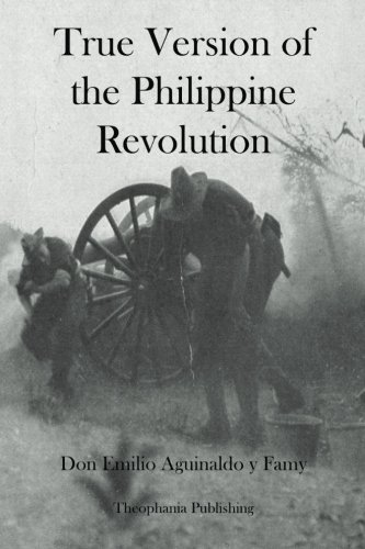جلد کتاب True Version of the Philippine Revolution