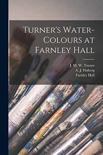 جلد کتاب Turner's Water-Colours at Farnley Hall