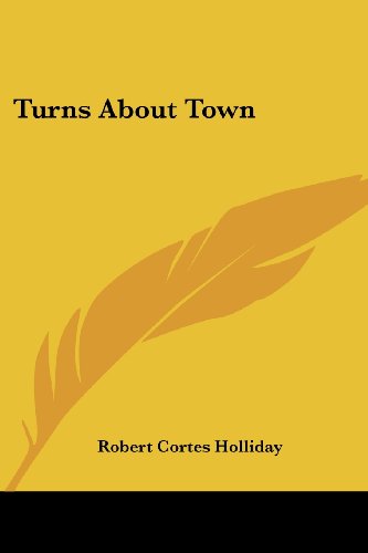 جلد کتاب Turns about Town