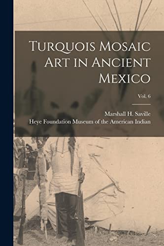 جلد کتاب Turquois Mosaic Art in Ancient Mexico