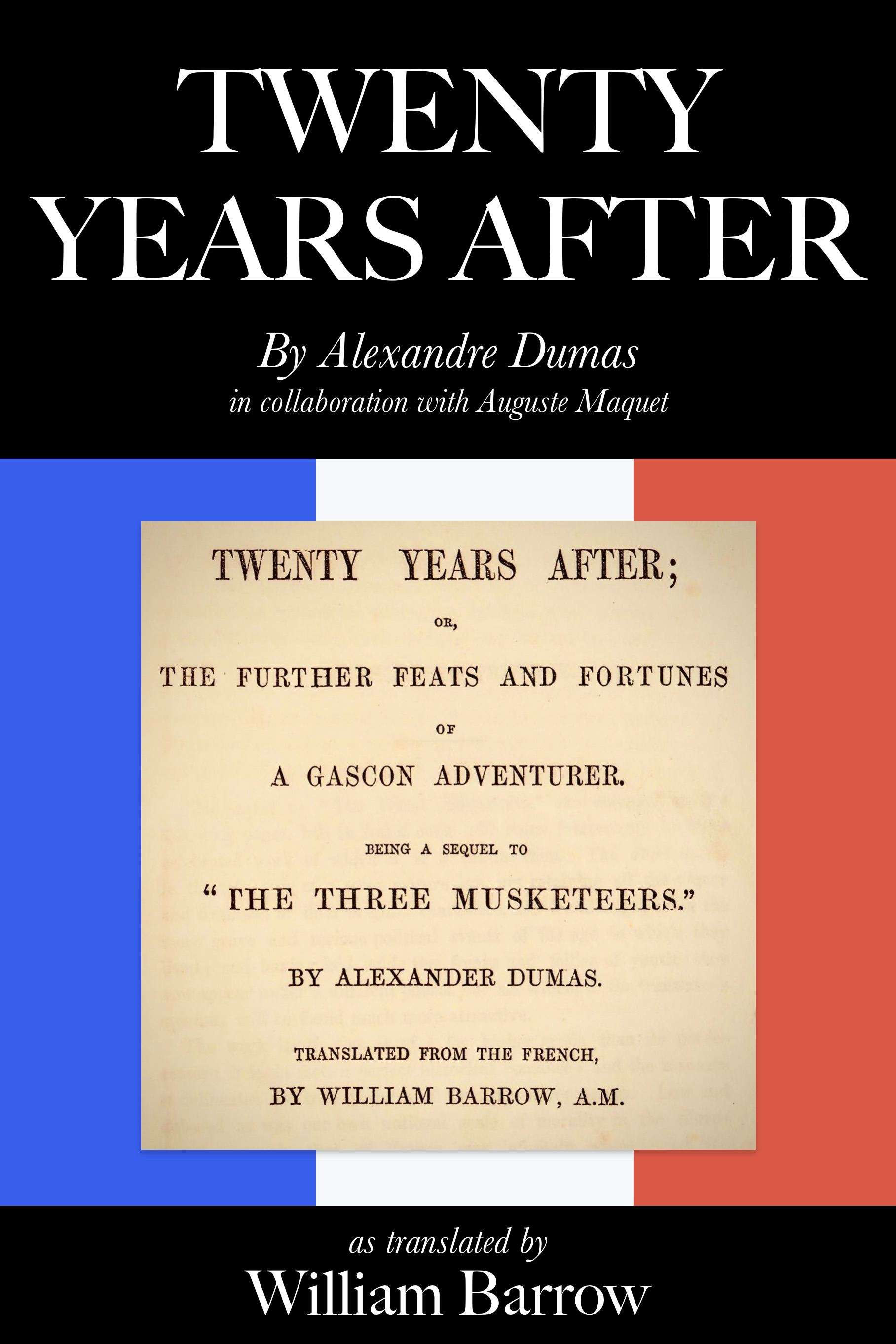 جلد کتاب Twenty Years After
